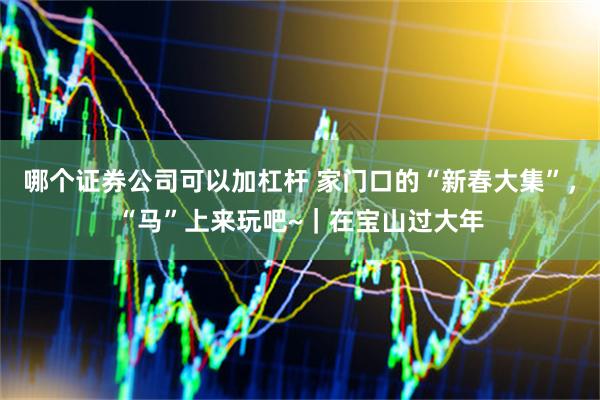 哪个证券公司可以加杠杆 家门口的“新春大集”，“马”上来玩吧~｜在宝山过大年